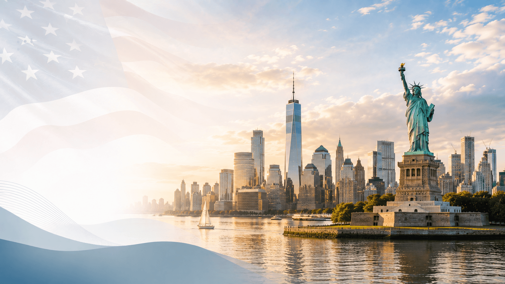 United States banner